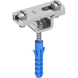 Flachbandhalter V2A, fl. 30 mm
