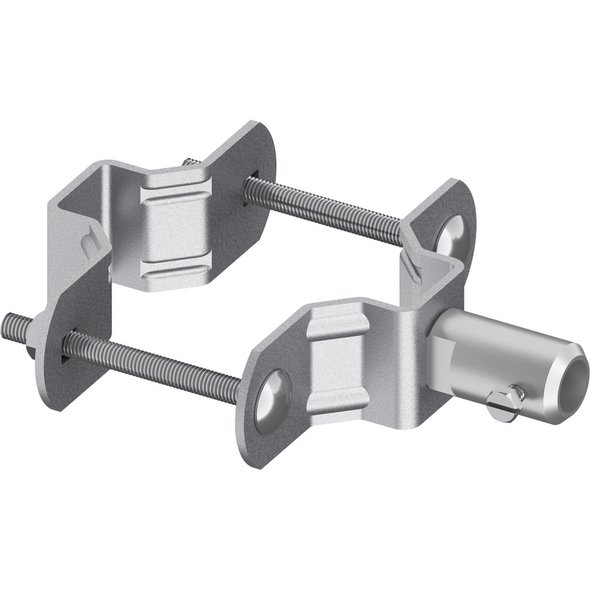 Rohrschelle, St/tZn-V2A, 1 1/4"-3"
