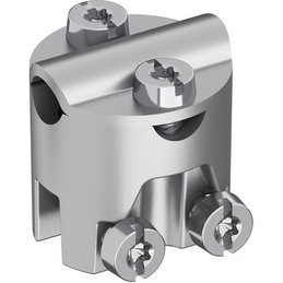 Cross-saddle clamp, zinc die casting