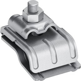 Gutter terminal-clamp DUO, St/tZn