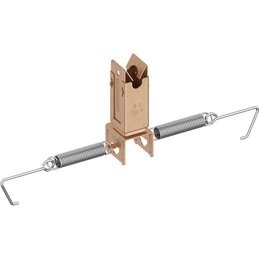 Roof conductor holder, Cu, Ø 8 mm type A