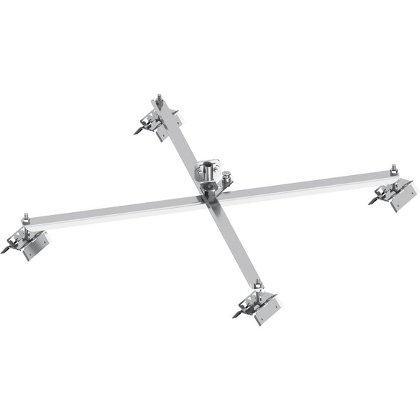 Befestigungs-Klebekreuz V2A