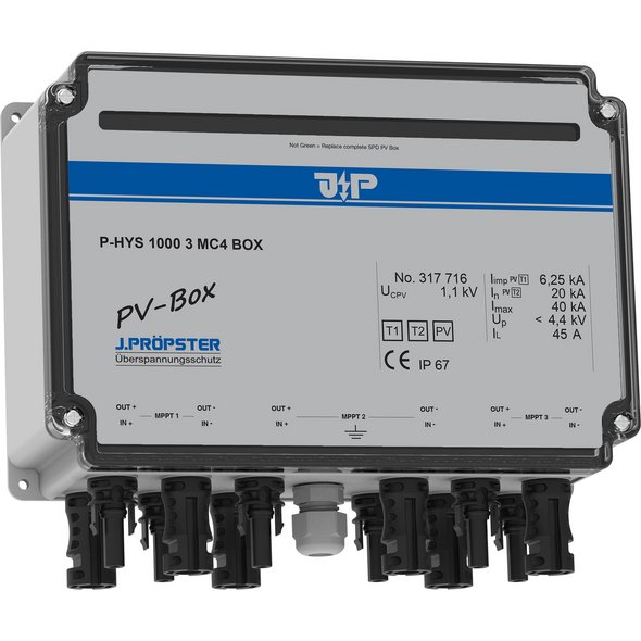 Kombiableiter P-HYS 1000 3 MC4 BOX
