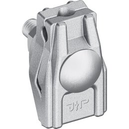 Terminal clamp, St/tZn, Ø 8-10 mm
