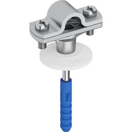 Stangenhalter ZP-St/tZn, Ø 13 mm