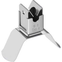 Roof conductor holder, V2A, Ø 8mm type A