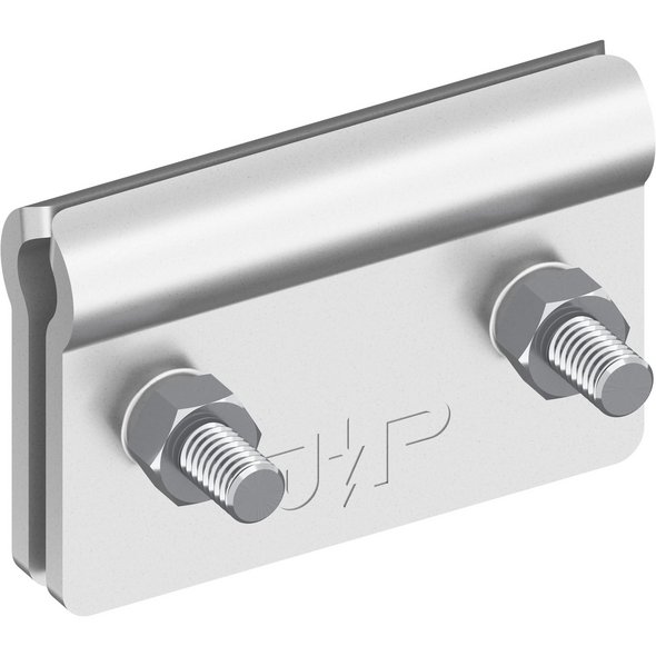 Parallel-saddle clamp, Alu, Ø 8 mm
