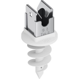 Conductor fastener, V2A, Ø 8 mm type B