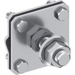 Kreuzklemme V4A, fl. 30-40 / Ø 8-10