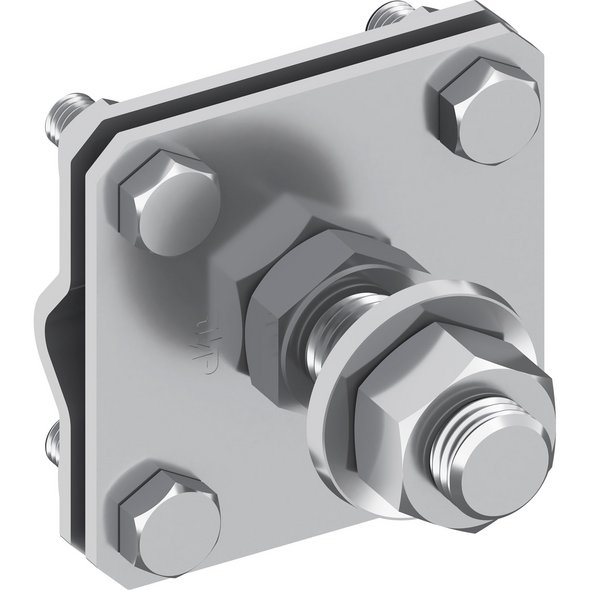Kreuzklemme V4A, fl. 30-40 / Ø 8-10