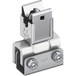 Leitungshalter, V2A-Alu, Ø 8 mm/Typ B