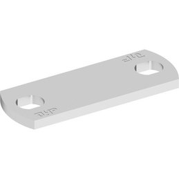 Fastener, Alu, flat 30 mm