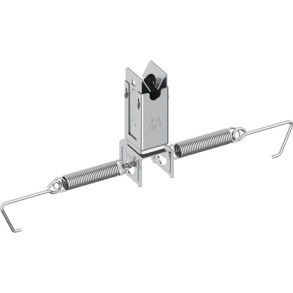Dachleitungshalter V2A, Ø 8 mm, Typ B