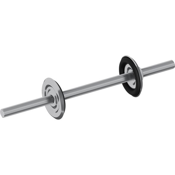 Wanddurchführung V4A, verstellbar, M16
