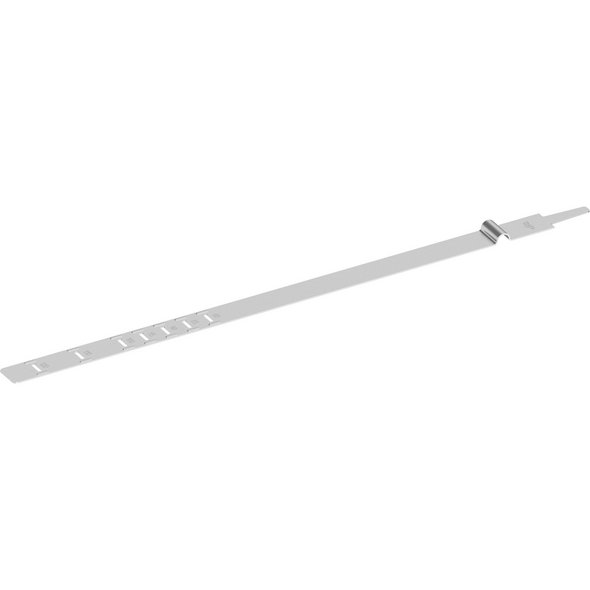 Rastschelle Alu, mit Sicke Ø 8 mm