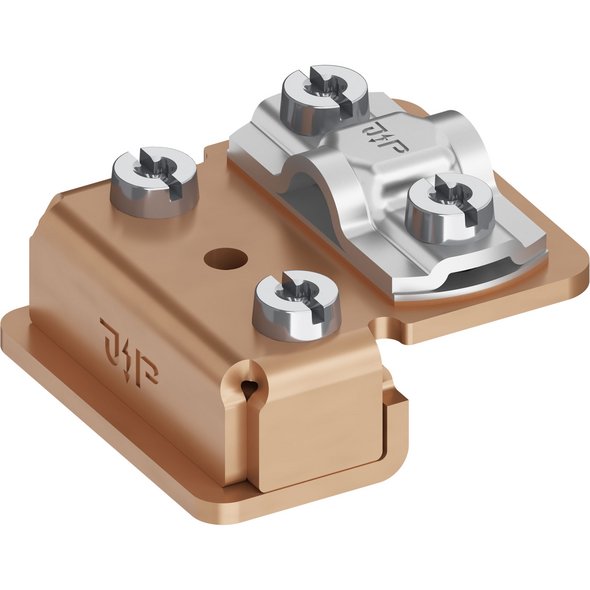 Zweimetall Falzklemme Cu/Alu, Ø 8-10 mm