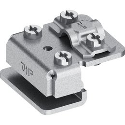 Cross-saddle clamp, St/tZn, Ø 8-10 mm