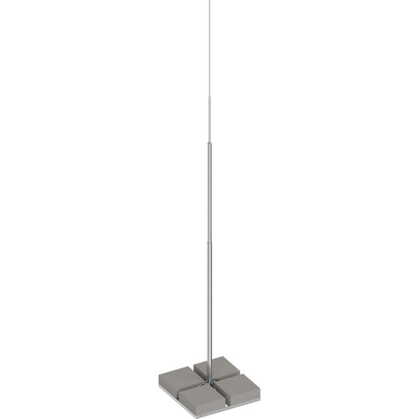Fangmast-SET, freistehend, 4,0m