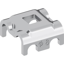 Multi-quattro-clamping jaw, V2A