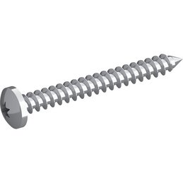 Round head wood screw, 5x45 mm