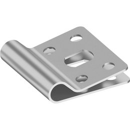 Klemmschuh Alu, Ø 8 mm