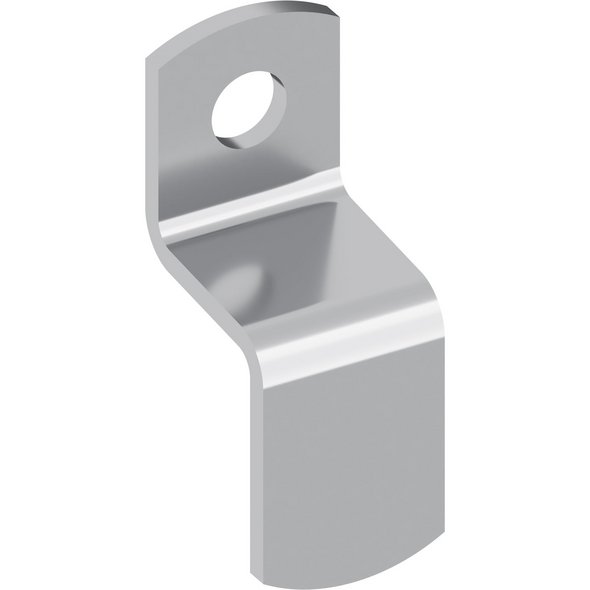 Endstück V4A, 40 x 5,0 mm, Höhe 40 mm
