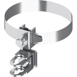 Bandschelle V2A, bis Ø 300 mm