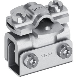 Cross-saddle clamp, St/tZn, Ø 8 mm