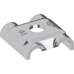 Clamping jaw, V2A, Ø 6-8 mm