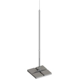 Air-termination pole-SET, free-standing
