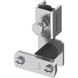 Flachbandhalter V2A, fl. 30 mm, isoliert