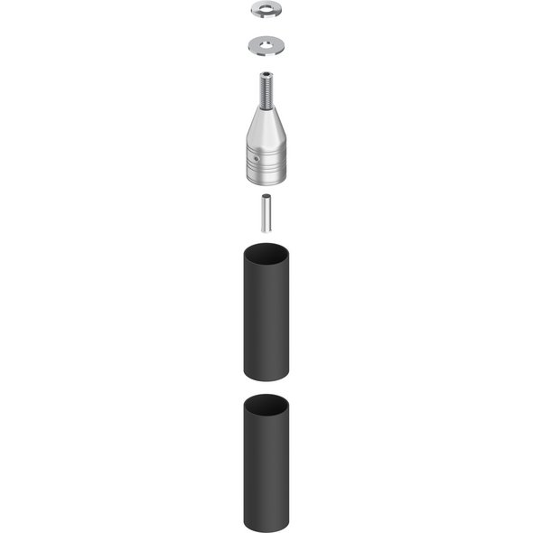 HVC-85 Kopfstück, Mast-Innenverlegung