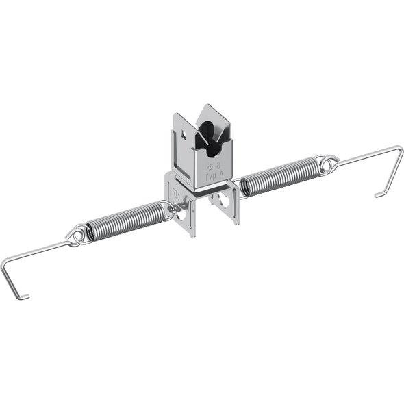 Dachleitungshalter V2A, Ø 8 mm, Typ A