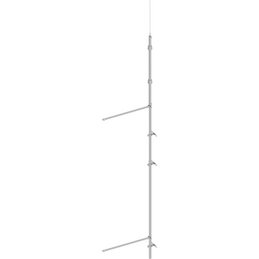 Fangmast, isoliert, 5,75 m, 2-teilig