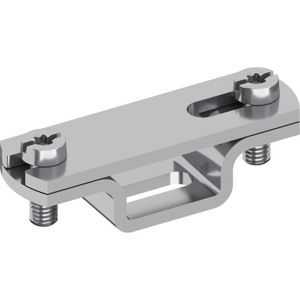 Flachbandhalter V2A, fl. 40 mm