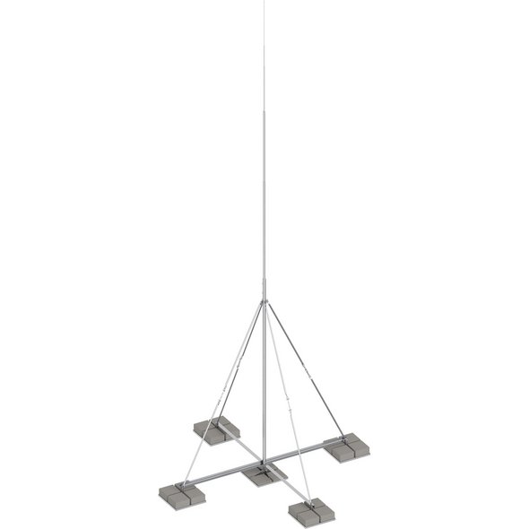 Fangmast-SET, freistehend, 11,0m