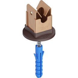 Niro-Clip-Schnapphalter Cu, Ø 8mm Typ A