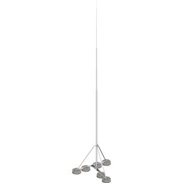 Fangmast-SET, freistehend, 8,0m