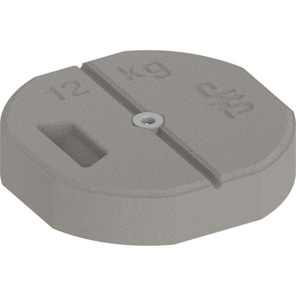 Betonsockel 12 kg, Ø 335 mm