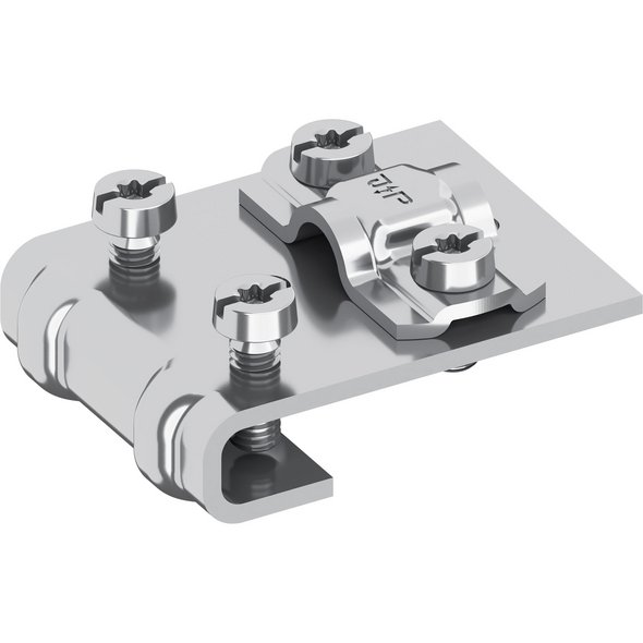 Falzklemme V2A, Ø 8-10 mm
