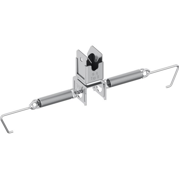 Dachleitungshalter V2A, Ø 8 mm, Typ B