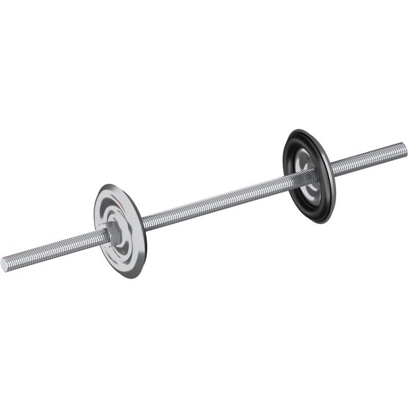 Wanddurchführung V2A, verstellbar, M12