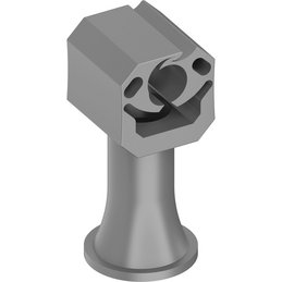 Plastic conductor fastener, nylon, Ø 8mm