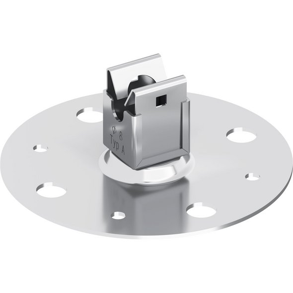 Dachleitungsstütze V2A, Ø 8 mm, Typ A