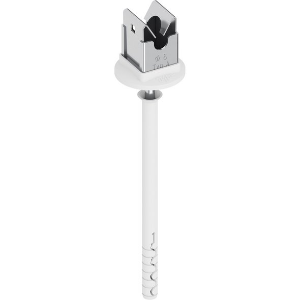 Niro-Clip-Schnapphalter V2A, Ø 8mm Typ A