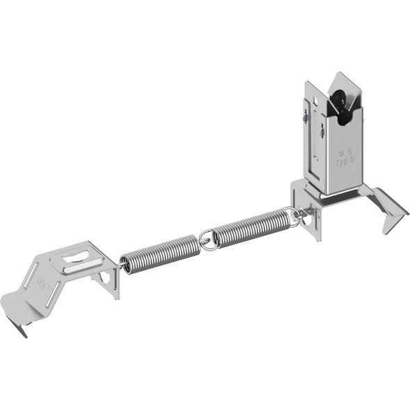 Dachleitungshalter V2A, Ø 8 mm, Typ B