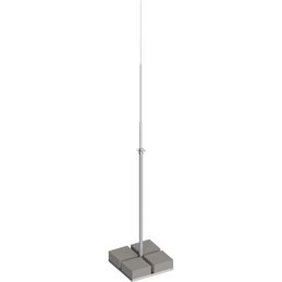 Air-termination pole-SET, free-standing