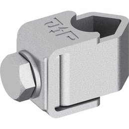CC-clamp, St/tZn, Ø 8-10 mm / Ø 16 mm