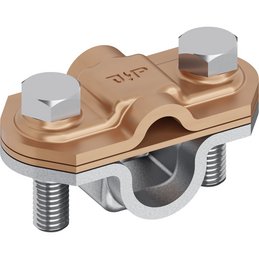 Bimetal Vario-Clamp M8-Plus, Cu-St/tZn