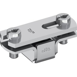 Flachbandhalter V2A, fl. 30 mm